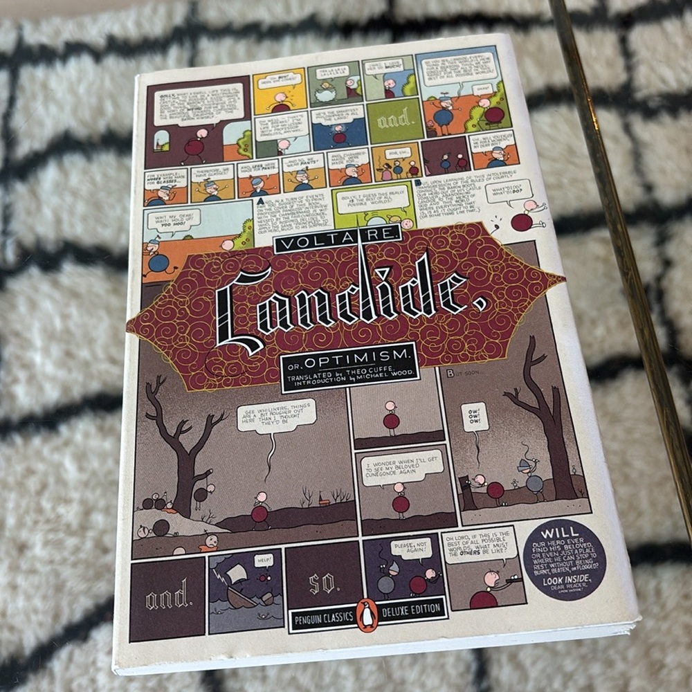 Voltaire -Candide Book